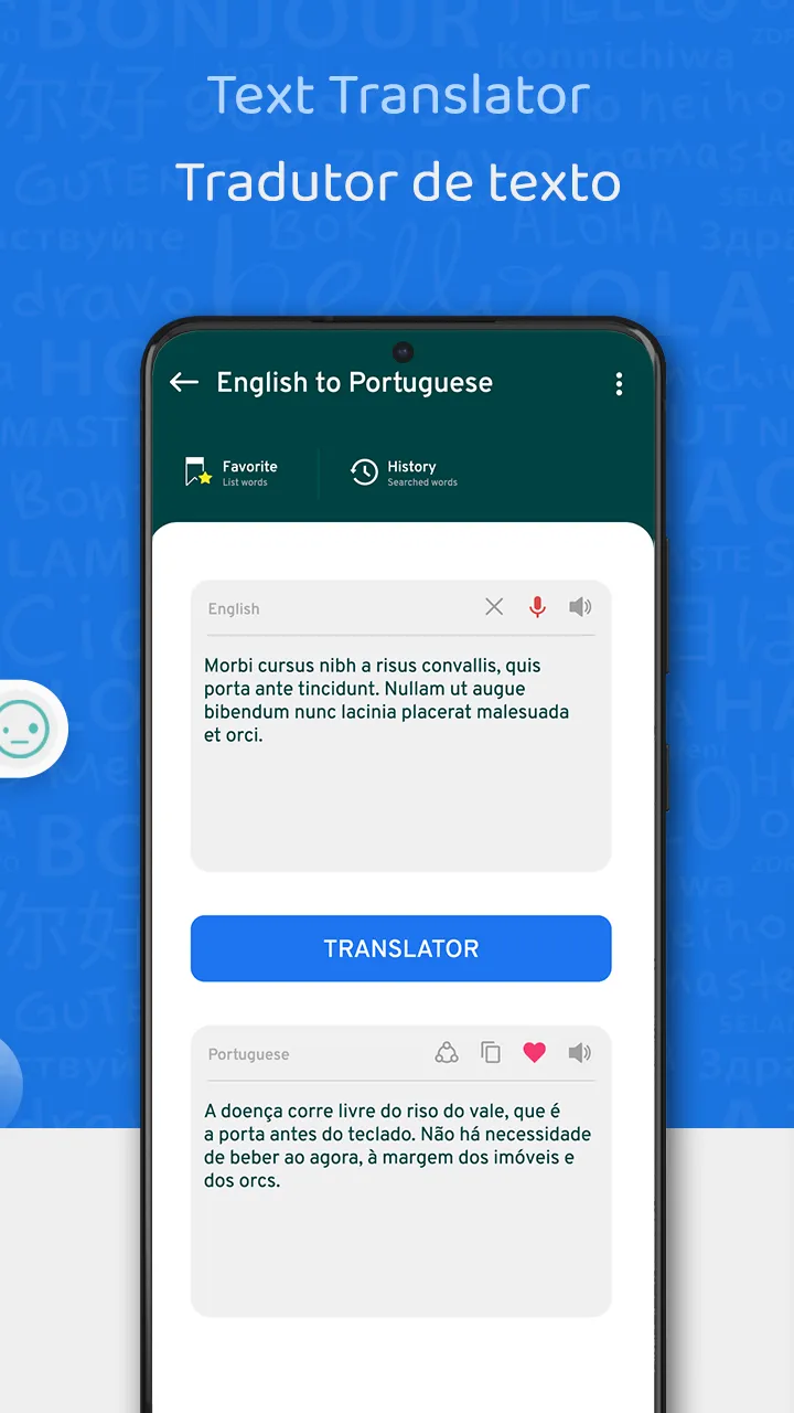 Portuguese English Translator | Indus Appstore | Screenshot