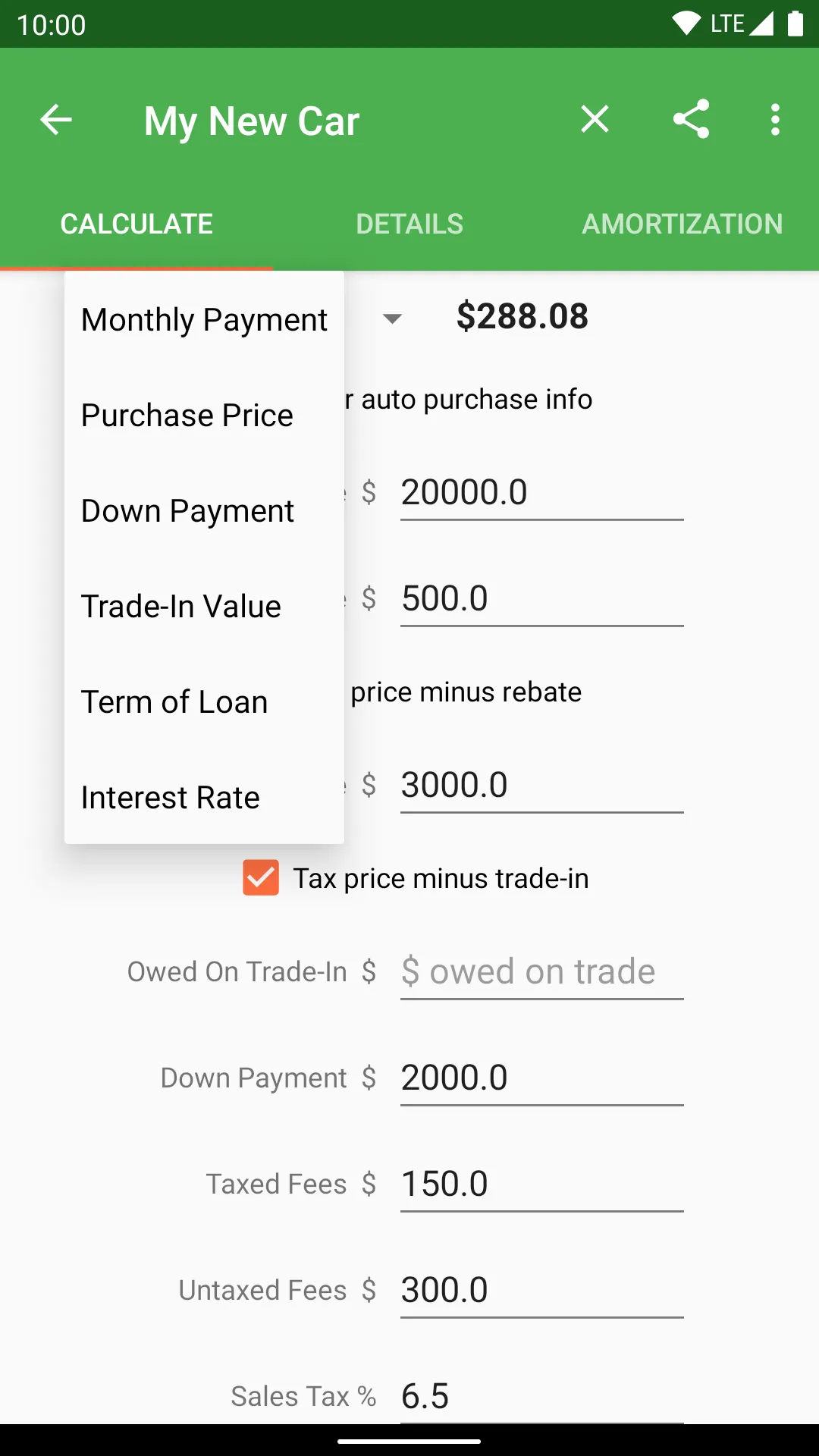 Auto Loan Calculator | Indus Appstore | Screenshot