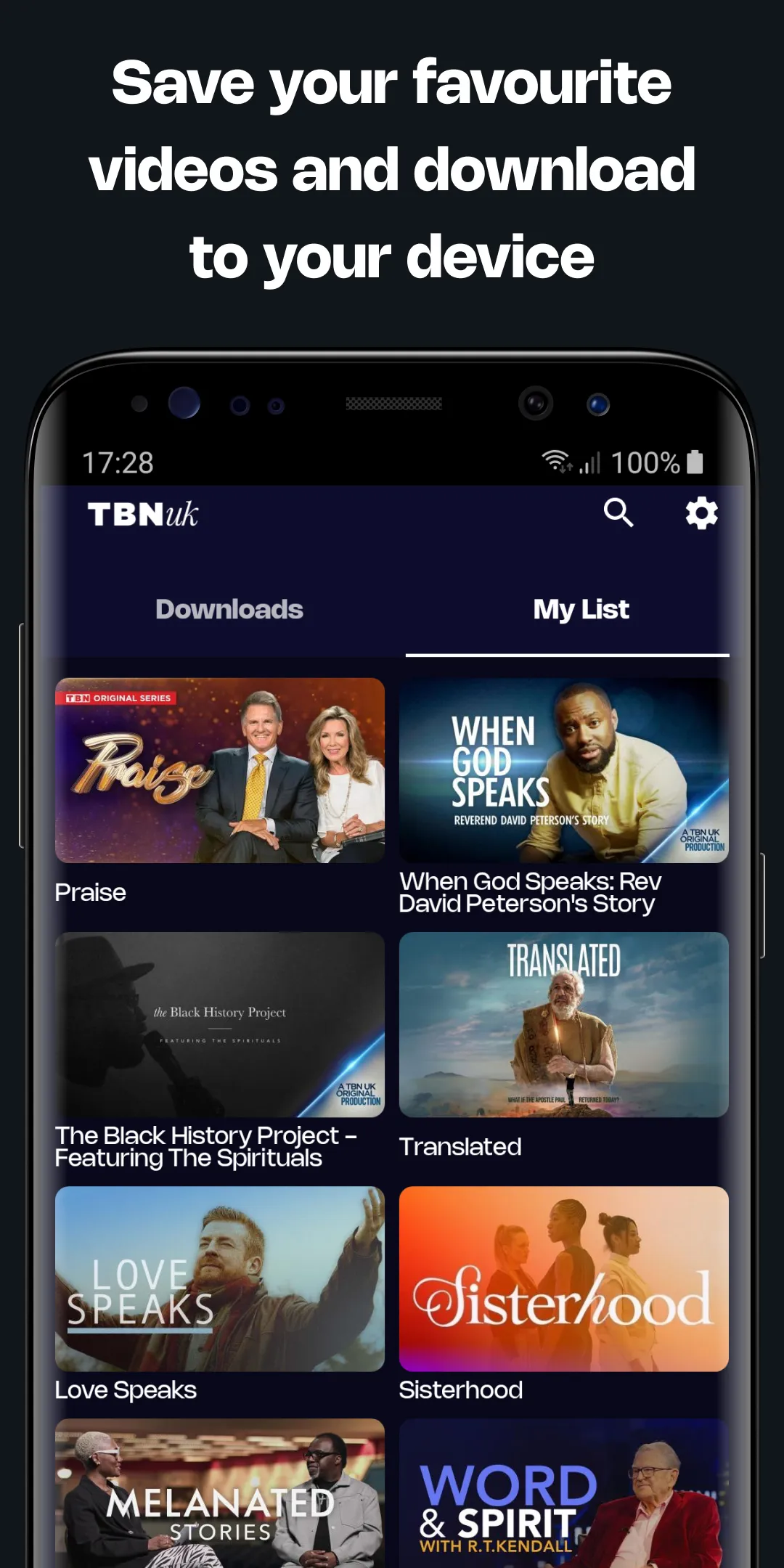 TBN UK Christian TV On Demand | Indus Appstore | Screenshot