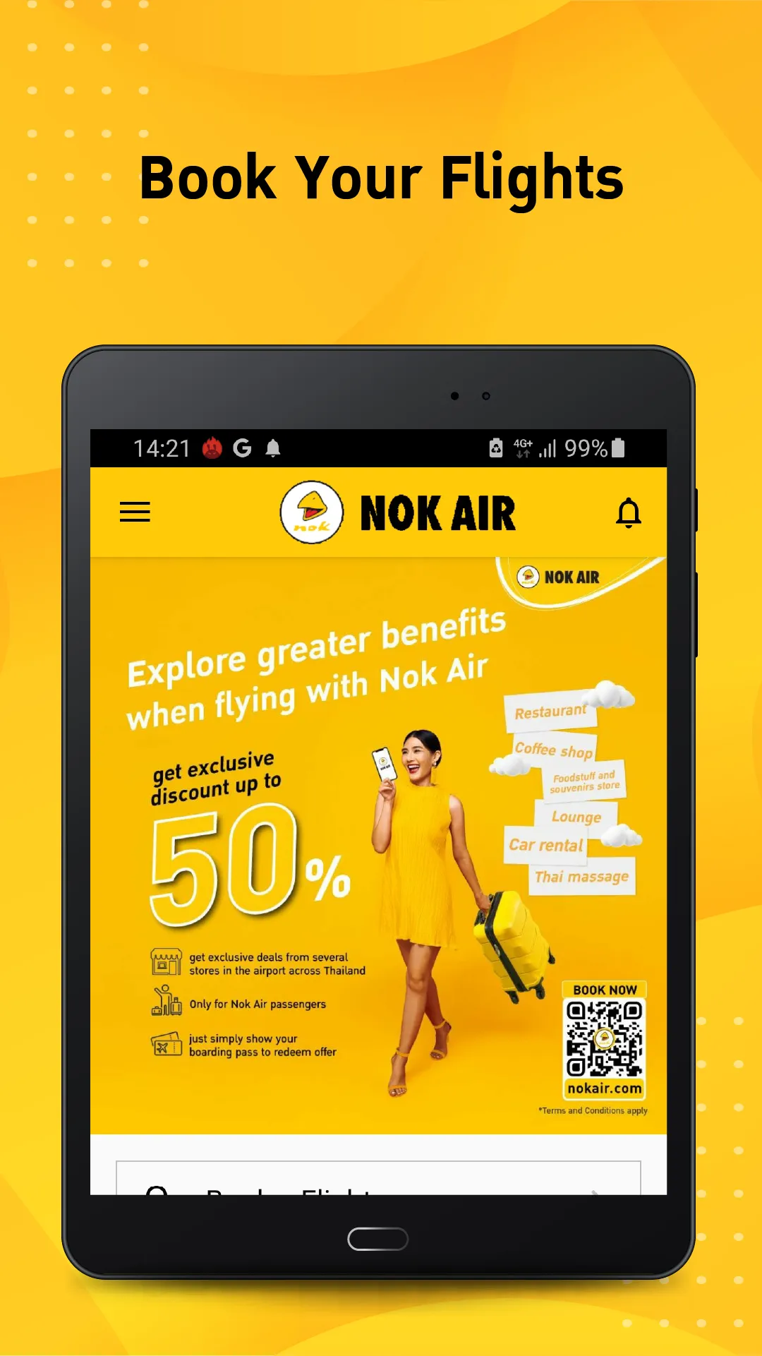 Nok Air | Indus Appstore | Screenshot