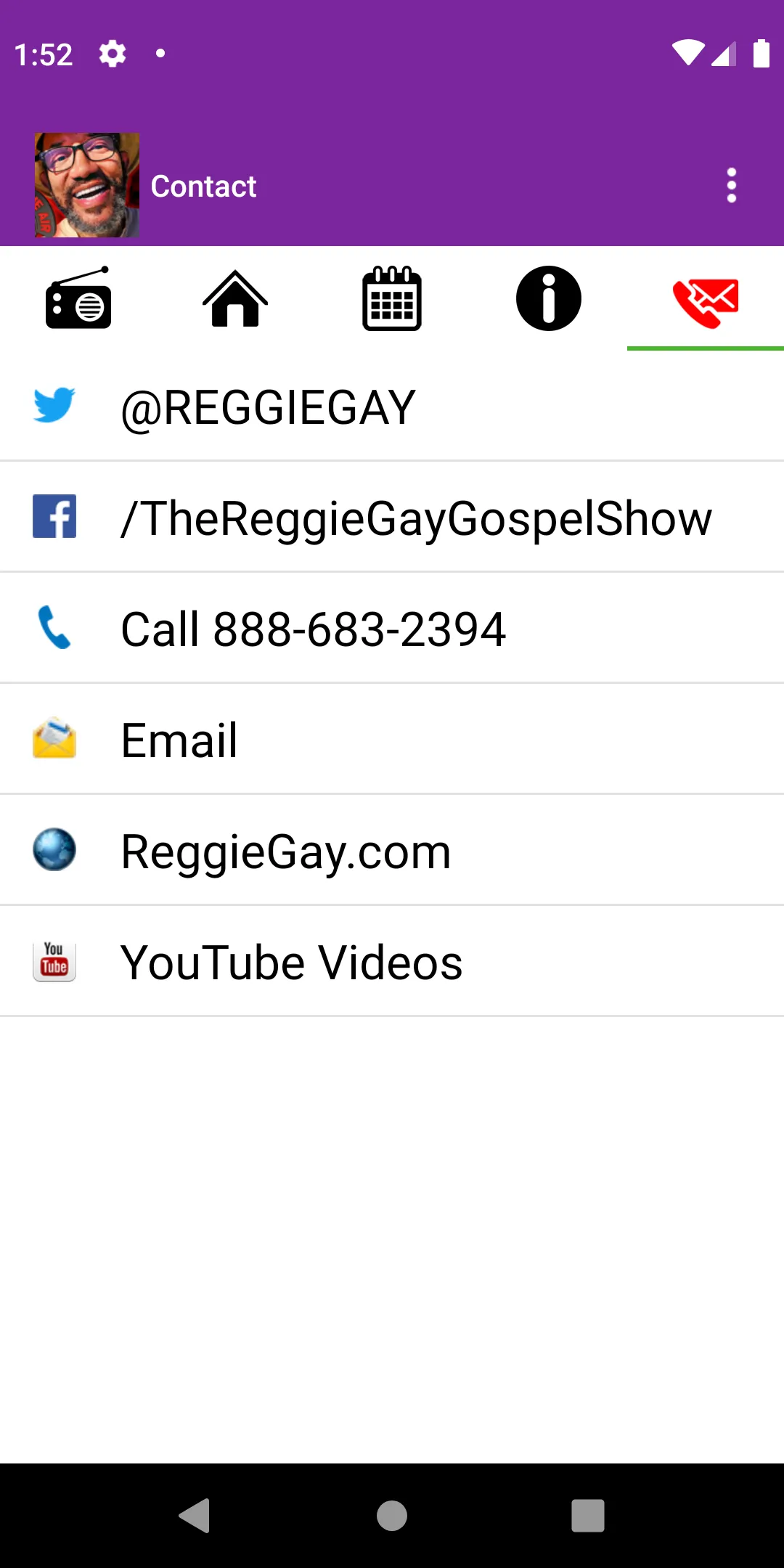 Reggie Gay - Gospel Music | Indus Appstore | Screenshot