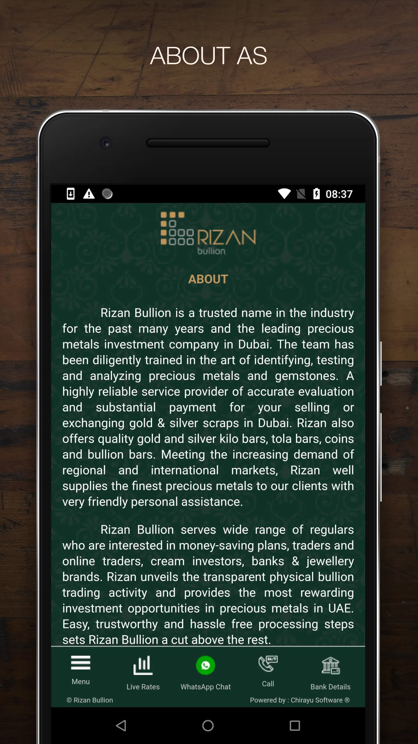 Rizan Bullion | Indus Appstore | Screenshot