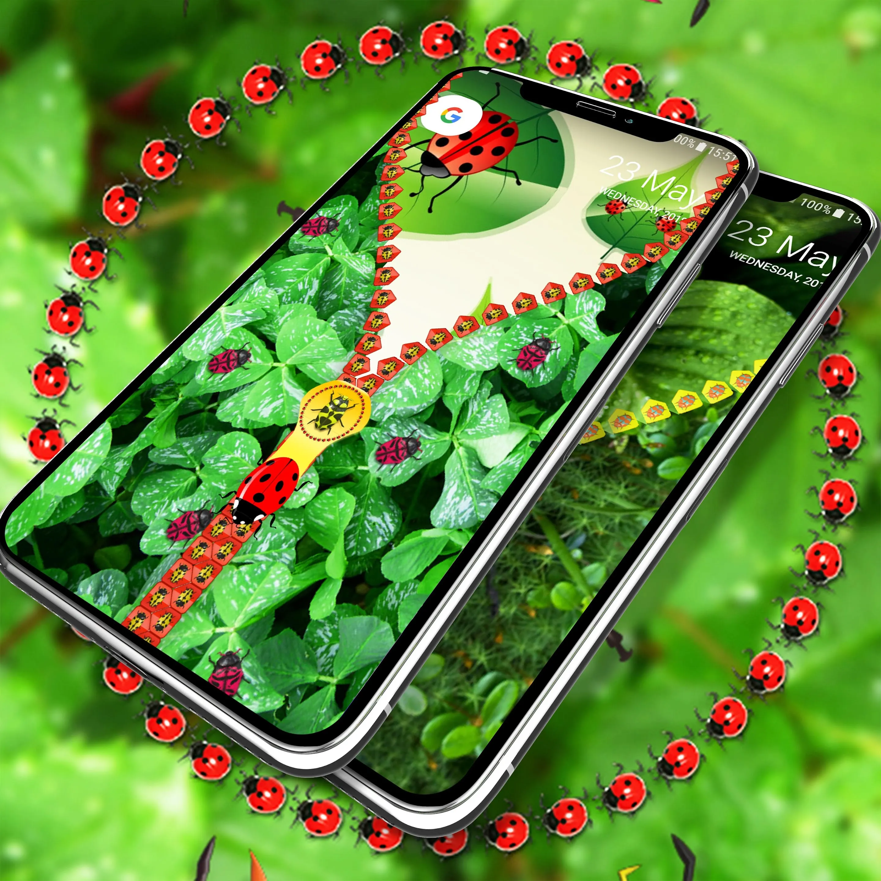 Ladybug lock screen | Indus Appstore | Screenshot