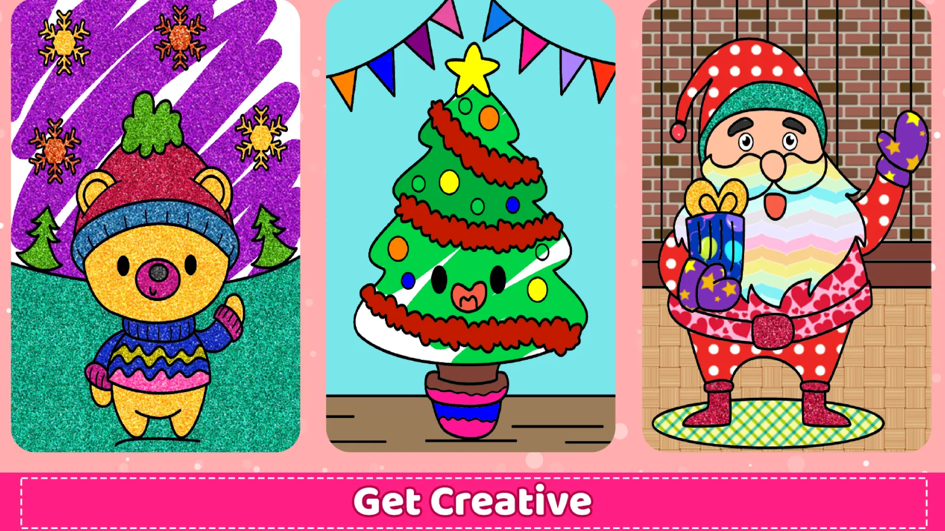 Christmas Coloring Book Games | Indus Appstore | Screenshot