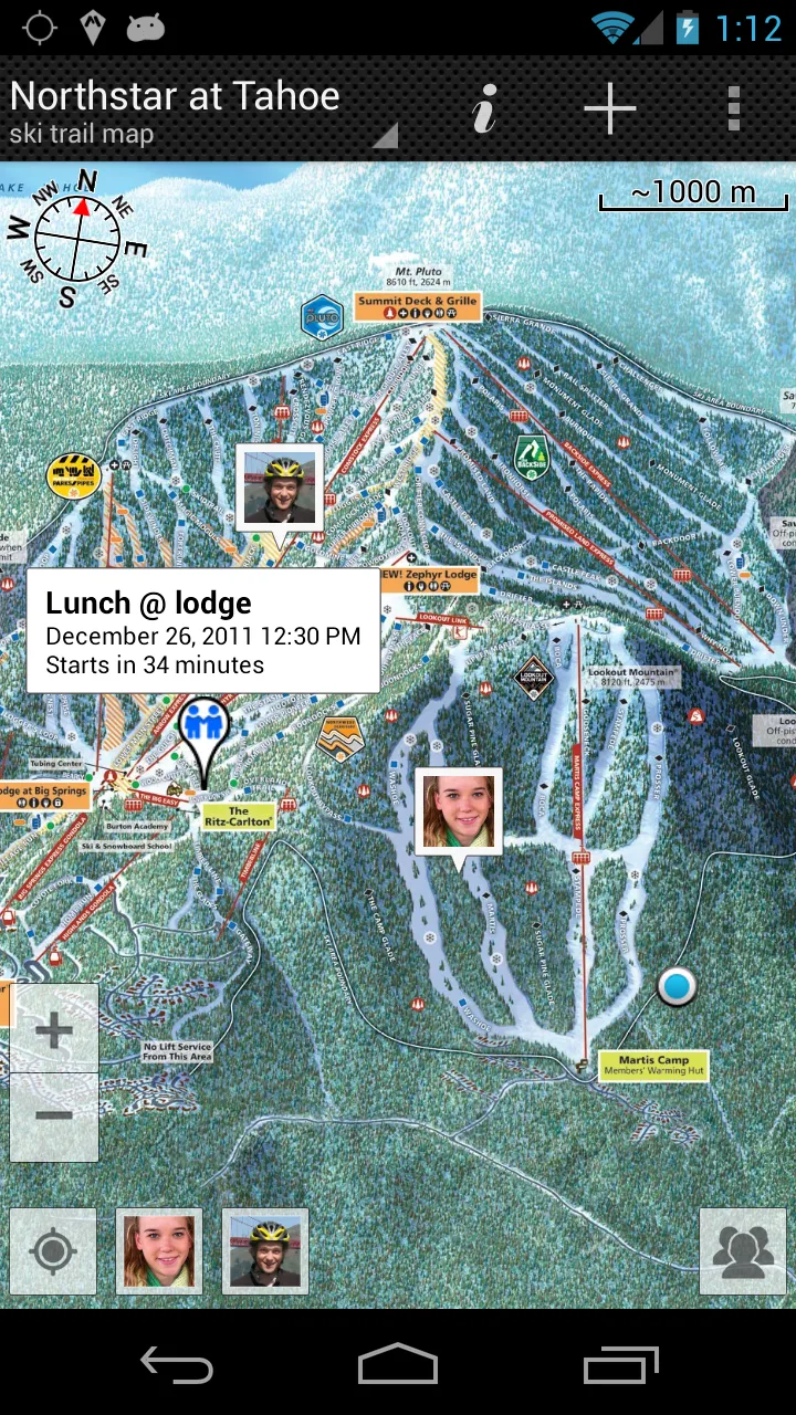 GPS on ski map | Indus Appstore | Screenshot