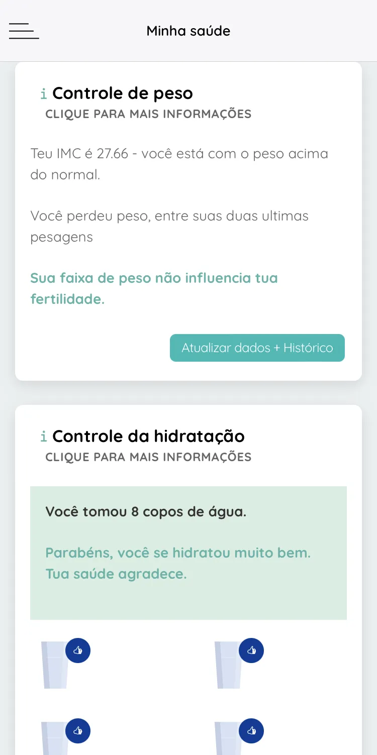 Teste de Fertilidade | Indus Appstore | Screenshot