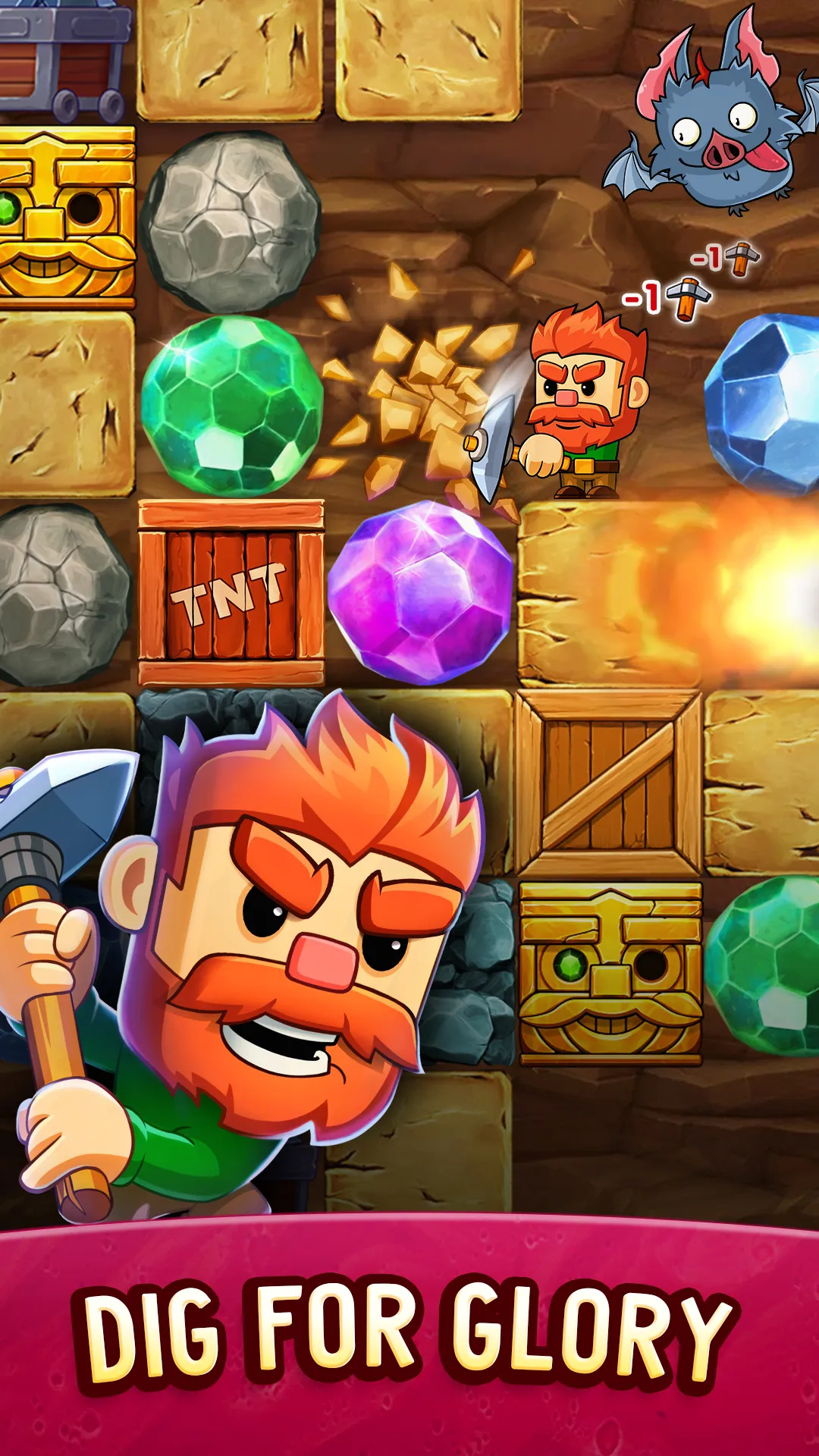 Dig out! Gold Mine Game | Indus Appstore | Screenshot