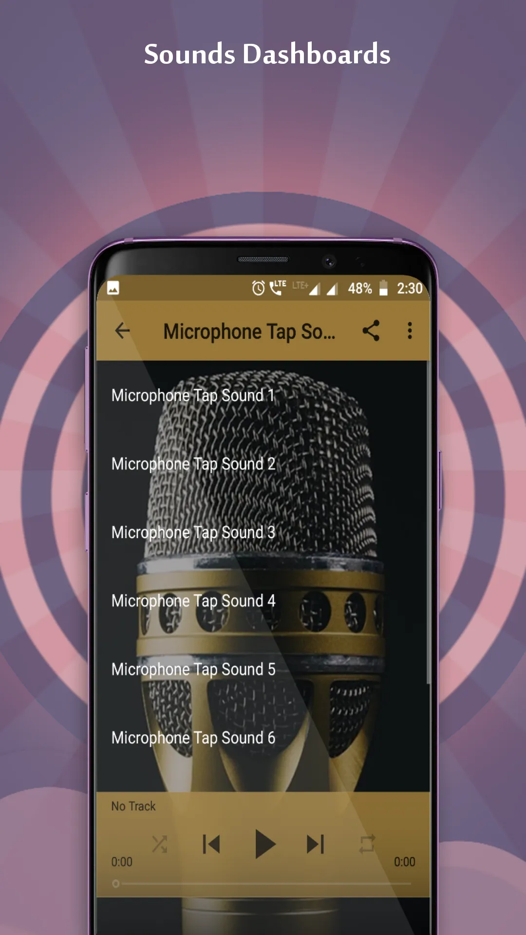 Microphone Tap Sounds | Indus Appstore | Screenshot