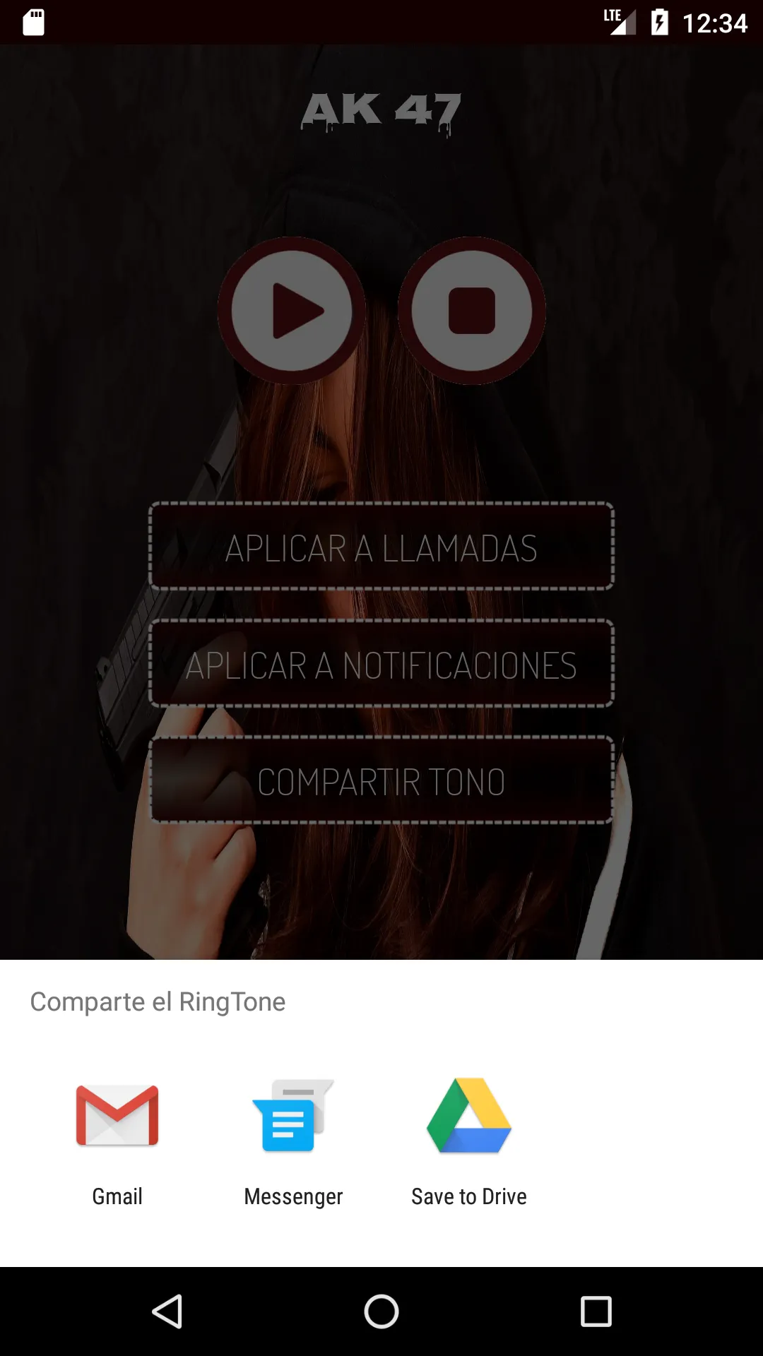 RingTone de balazos mucha Army | Indus Appstore | Screenshot