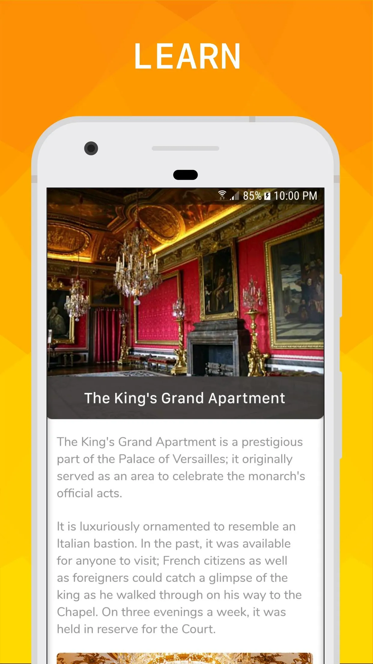 Palace of Versailles Travel Gu | Indus Appstore | Screenshot