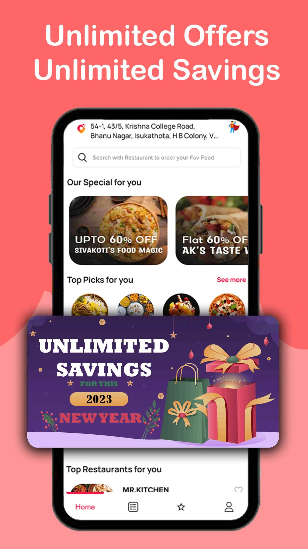 Kravito- Online Food Delivery | Indus Appstore | Screenshot