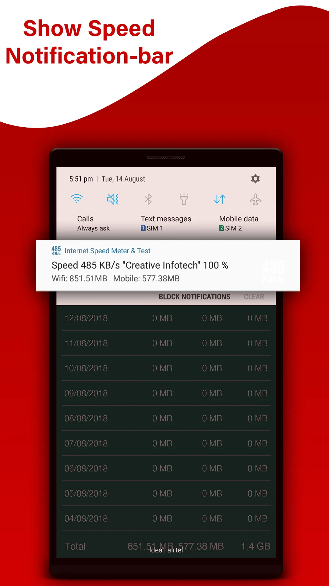 Internet Speed Meter & Speed T | Indus Appstore | Screenshot