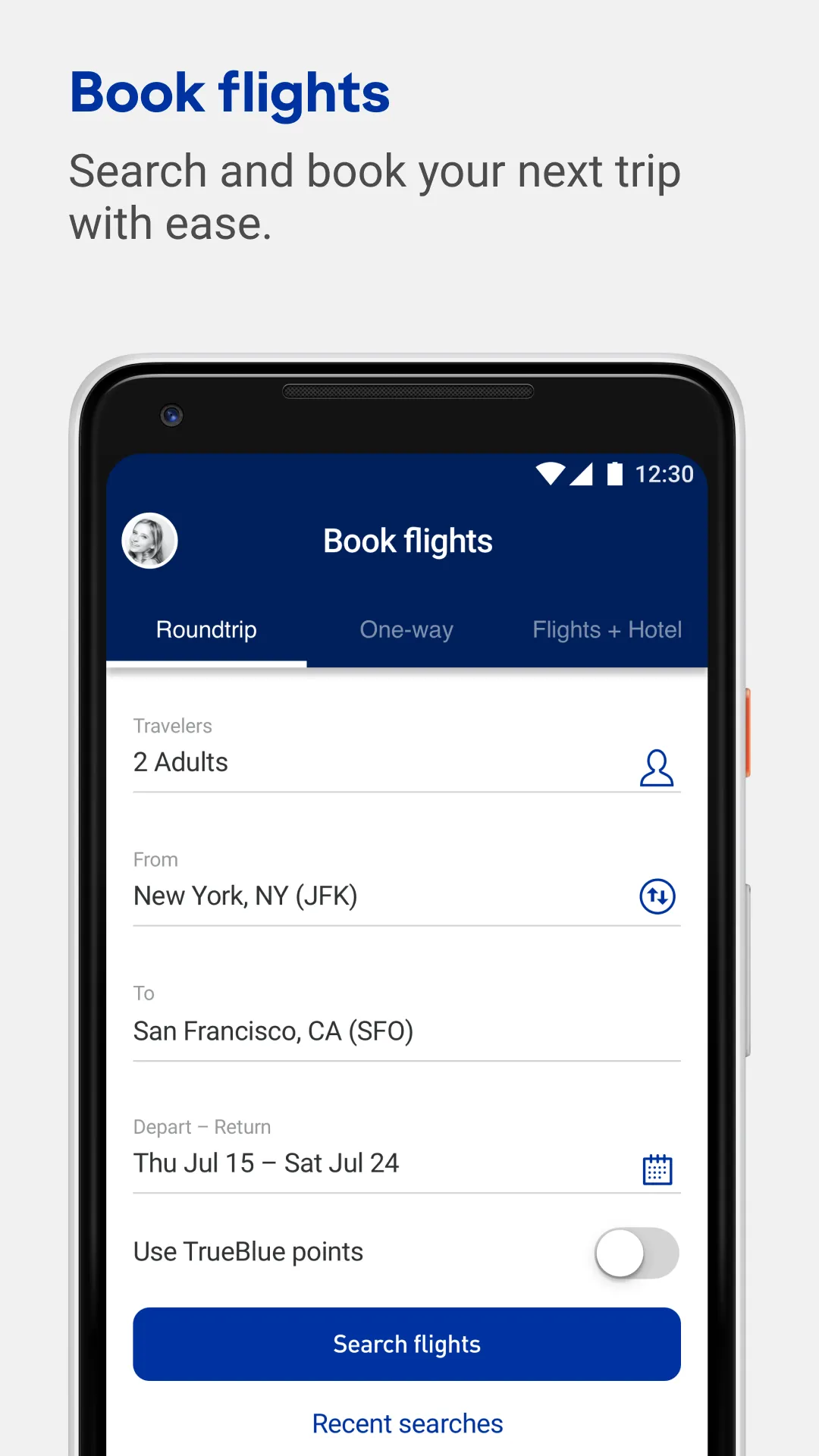 JetBlue - Book & manage trips | Indus Appstore | Screenshot