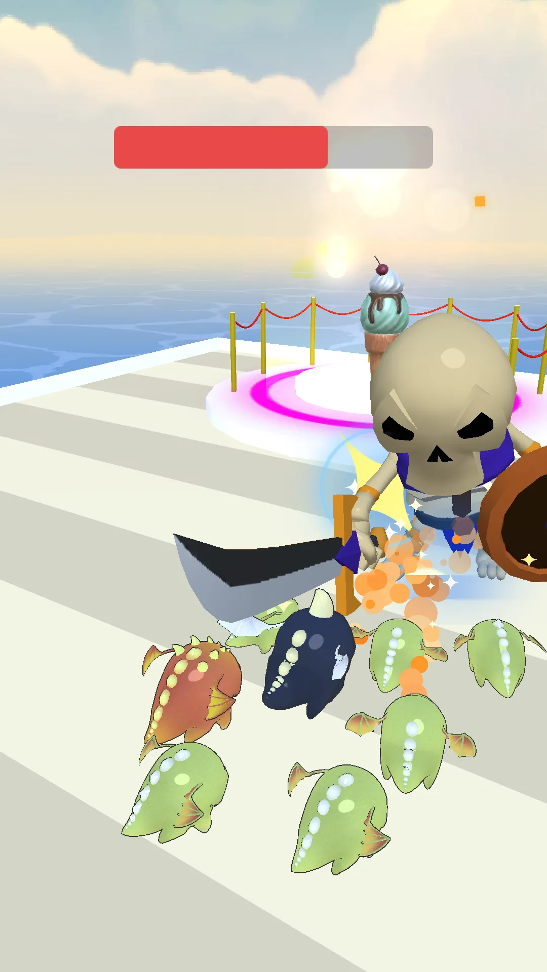 Dragon Rush 3D: Merge and Run | Indus Appstore | Screenshot