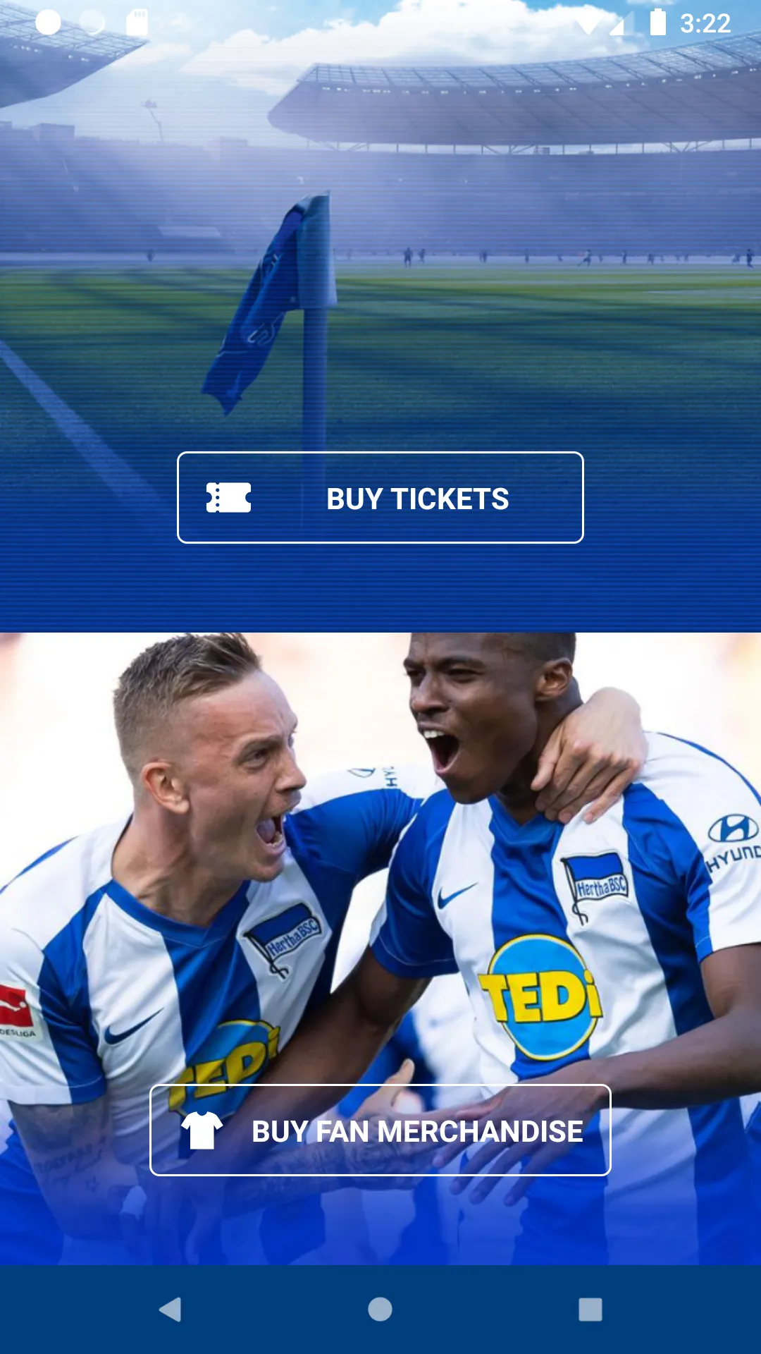 Hertha BSC | Indus Appstore | Screenshot