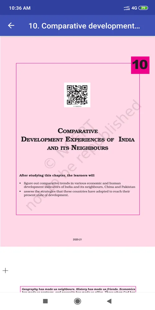 Class 11 Economics NCERT Book  | Indus Appstore | Screenshot