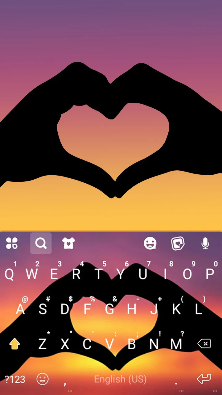 Sunset Love Theme | Indus Appstore | Screenshot