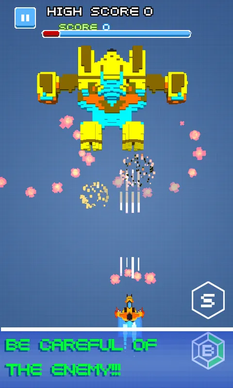 Space Shooter - Pixel Force | Indus Appstore | Screenshot