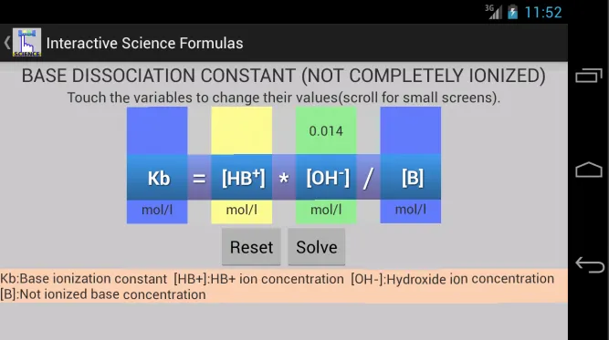 Science Formulas | Indus Appstore | Screenshot