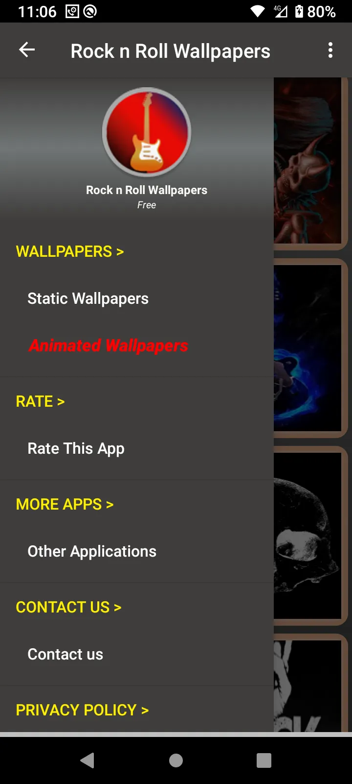 Rock n Roll Wallpapers | Indus Appstore | Screenshot