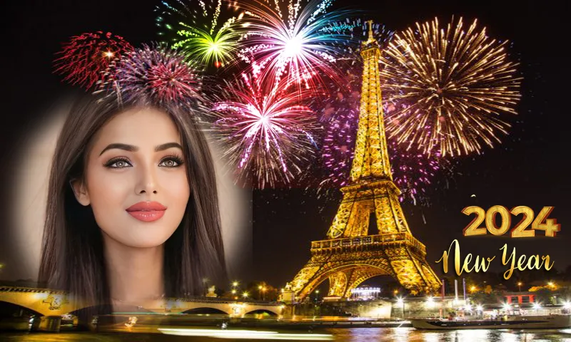 New Year Photo Frame 2024 | Indus Appstore | Screenshot