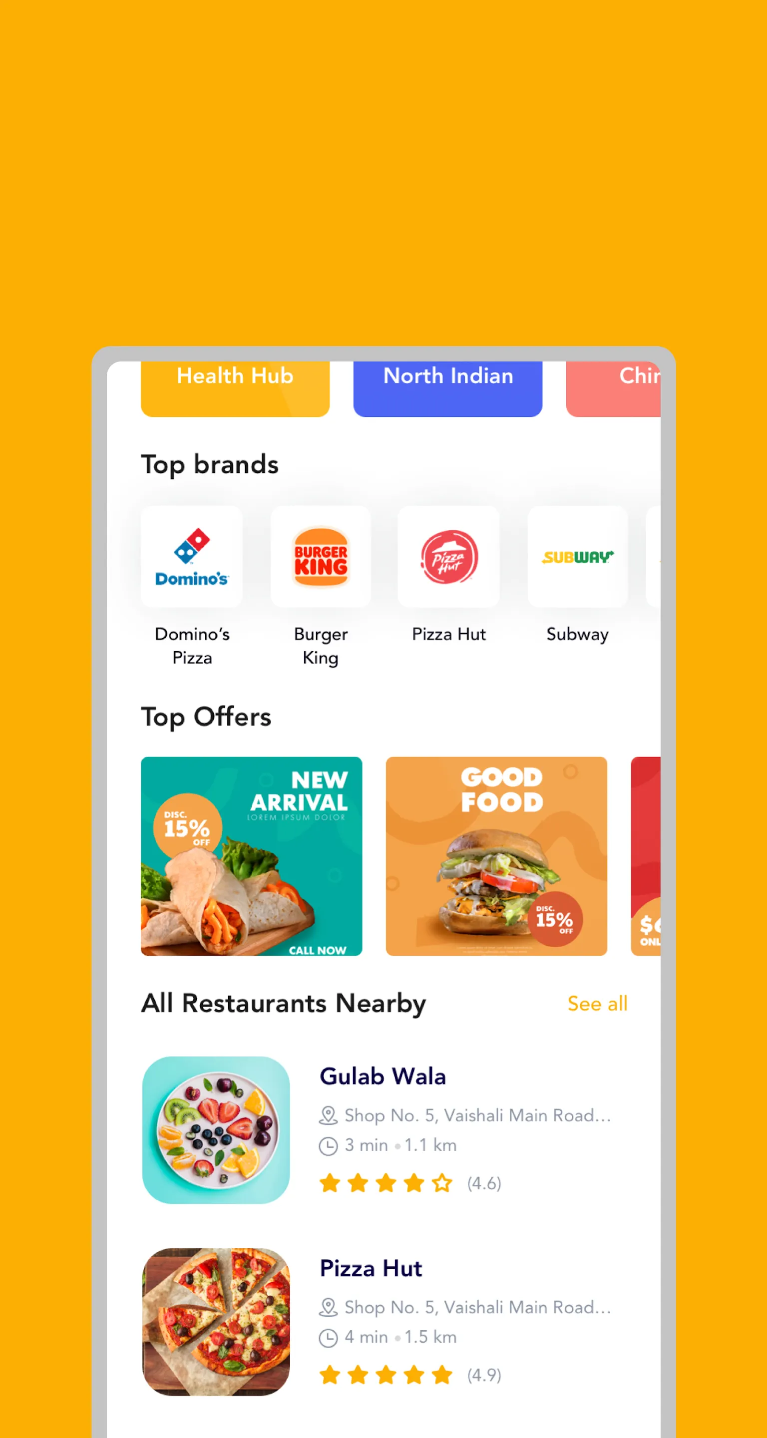 Seven Star: Food Delivery Wani | Indus Appstore | Screenshot