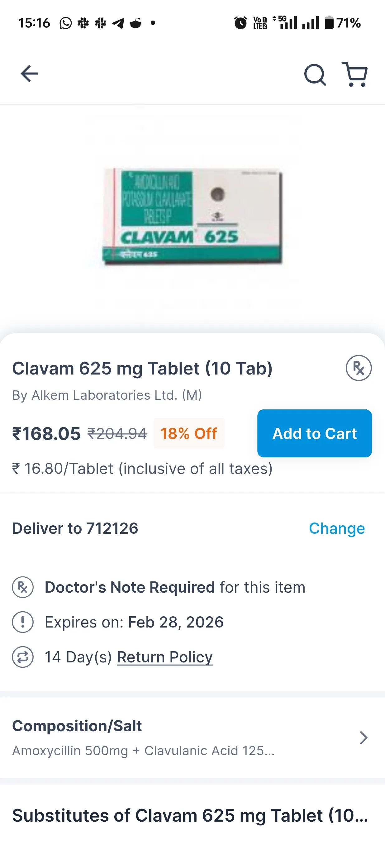 SastaSundar - Online Pharmacy | Indus Appstore | Screenshot