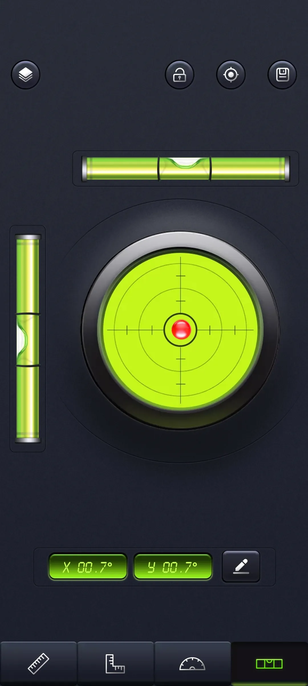 Ruler, Protractor, BubbleLevel | Indus Appstore | Screenshot