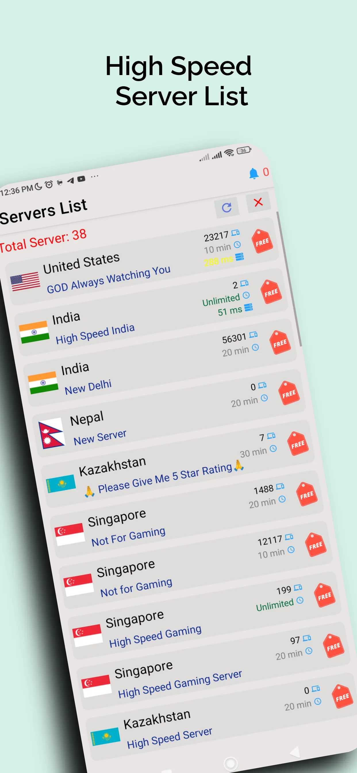 Nepal VPN - Get Nepal IP | Indus Appstore | Screenshot