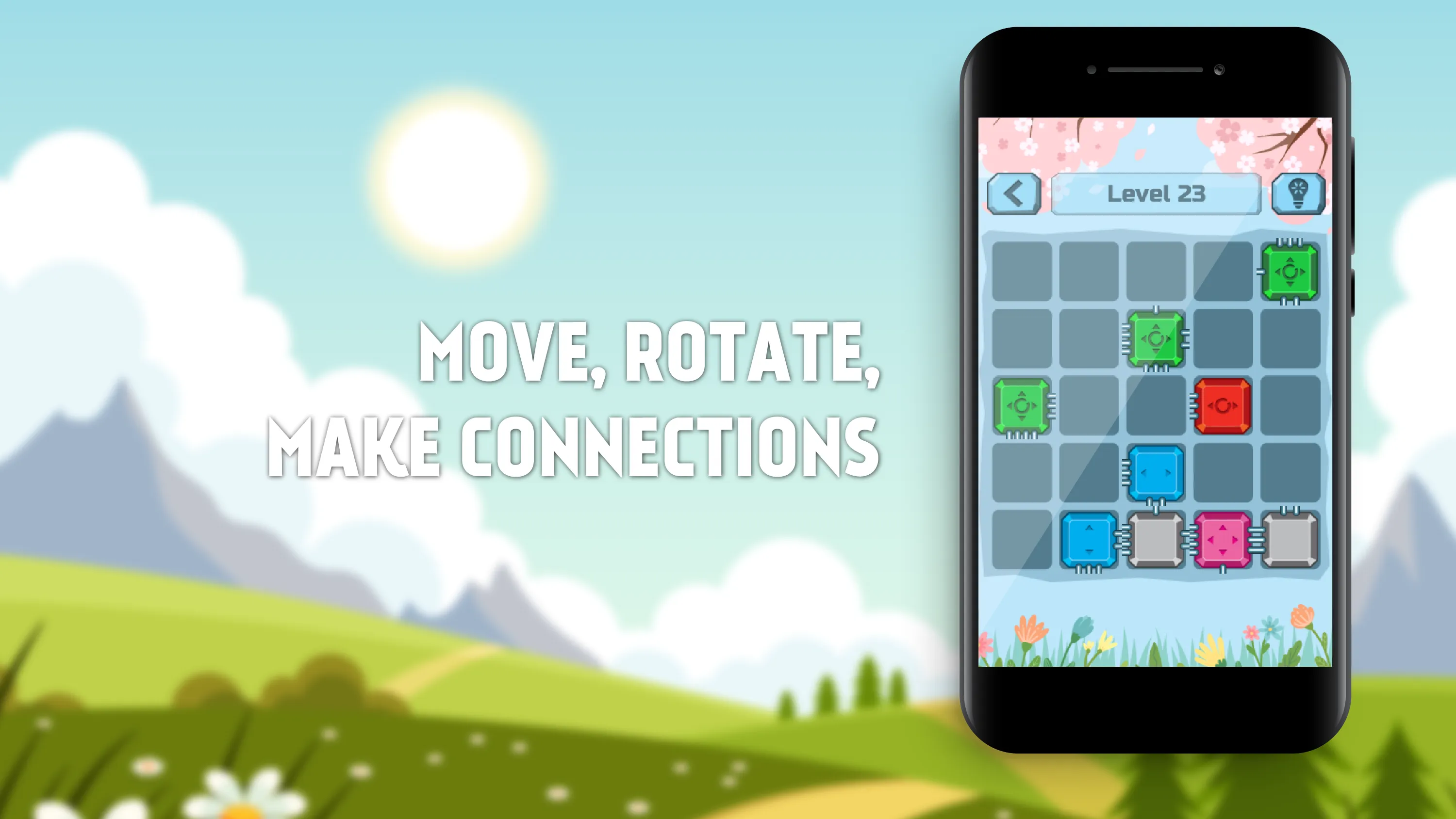 Link'em All puzzle logic game | Indus Appstore | Screenshot