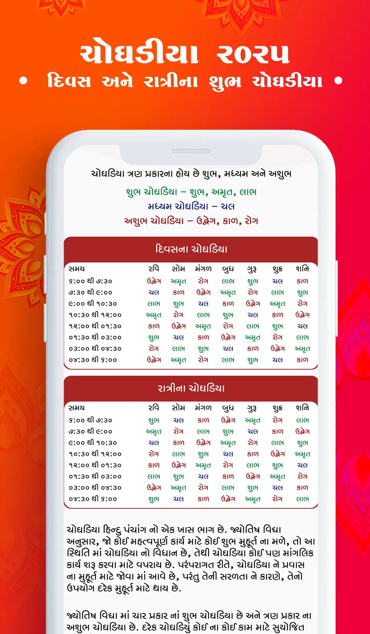 Gujarati Calendar 2025 | Indus Appstore | Screenshot