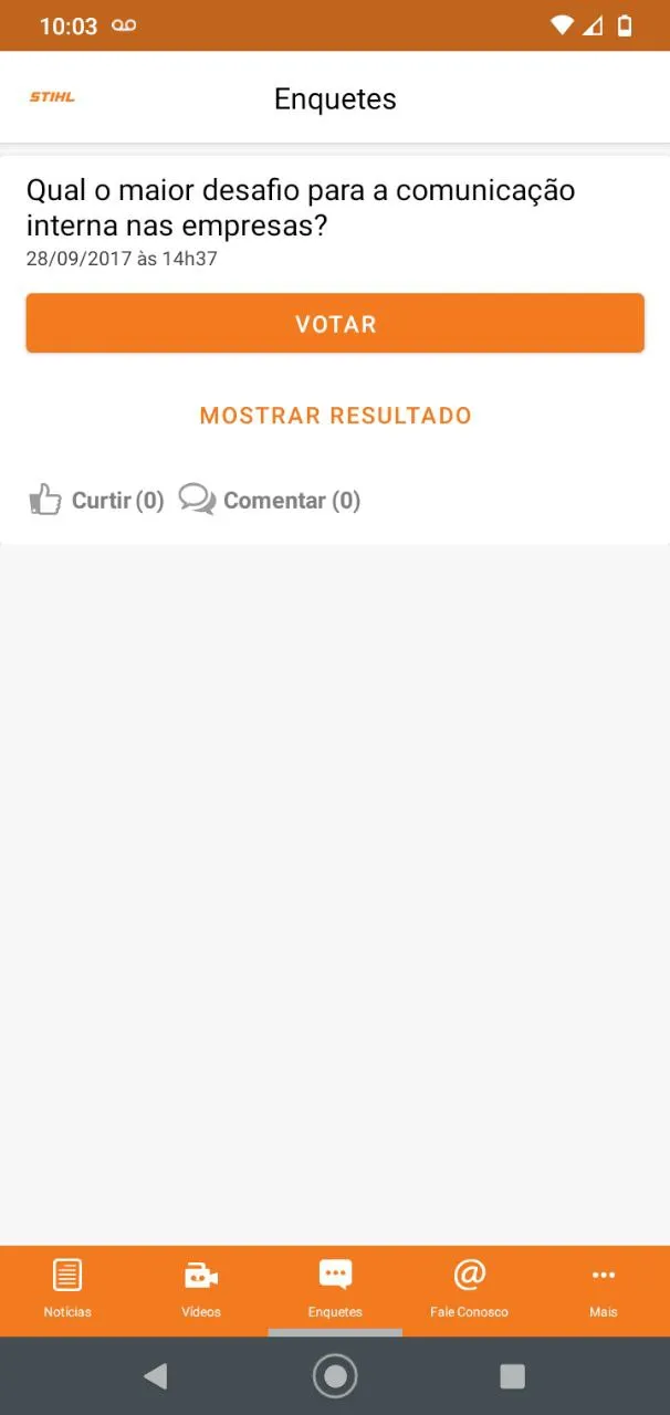 STIHL - Comunicação Interna | Indus Appstore | Screenshot