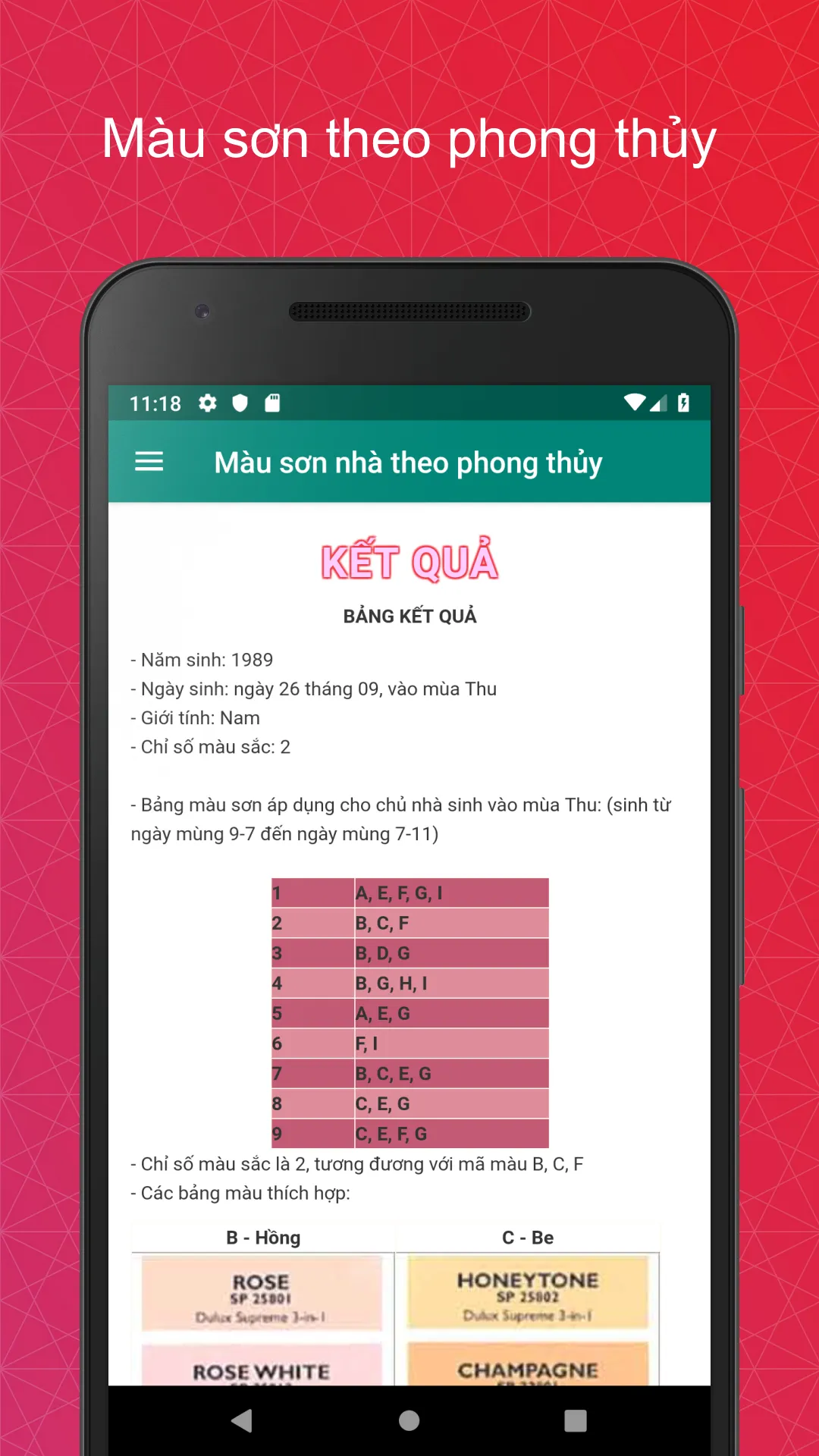 Phong thủy hướng nhà nội thất | Indus Appstore | Screenshot