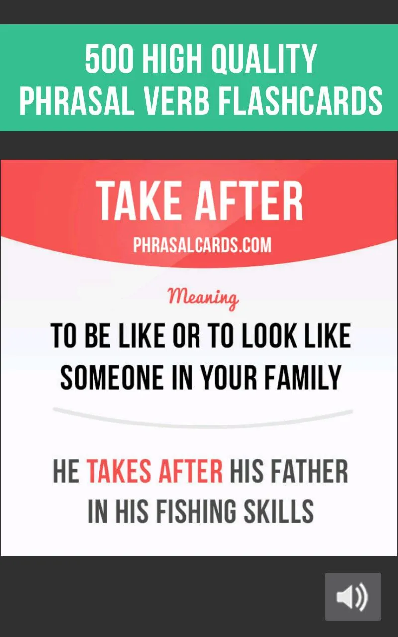 Phrasal Verbs Cards: Learn Eng | Indus Appstore | Screenshot