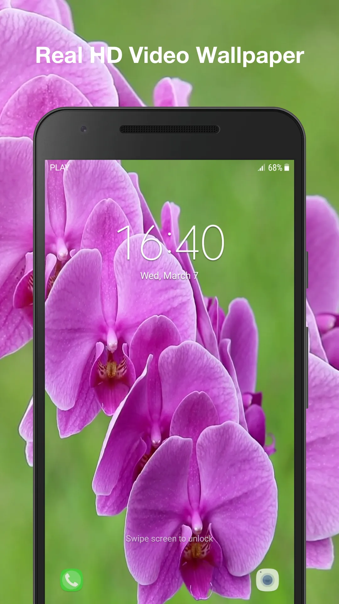 Orchids Live Wallpaper | Indus Appstore | Screenshot