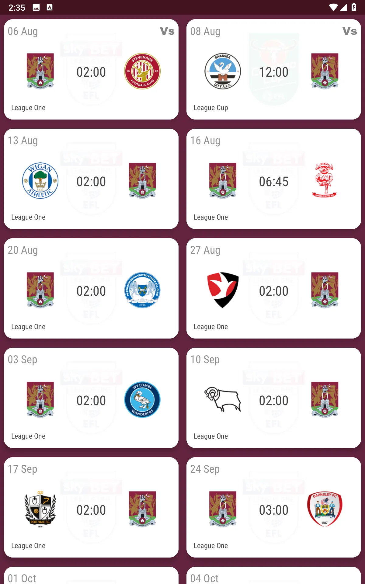 Northampton Town Fan App | Indus Appstore | Screenshot