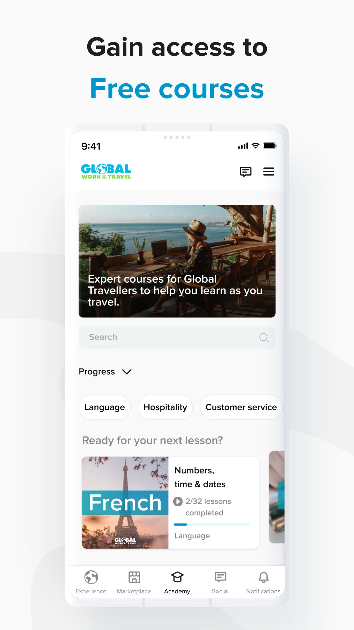 Global Work & Travel | Indus Appstore | Screenshot