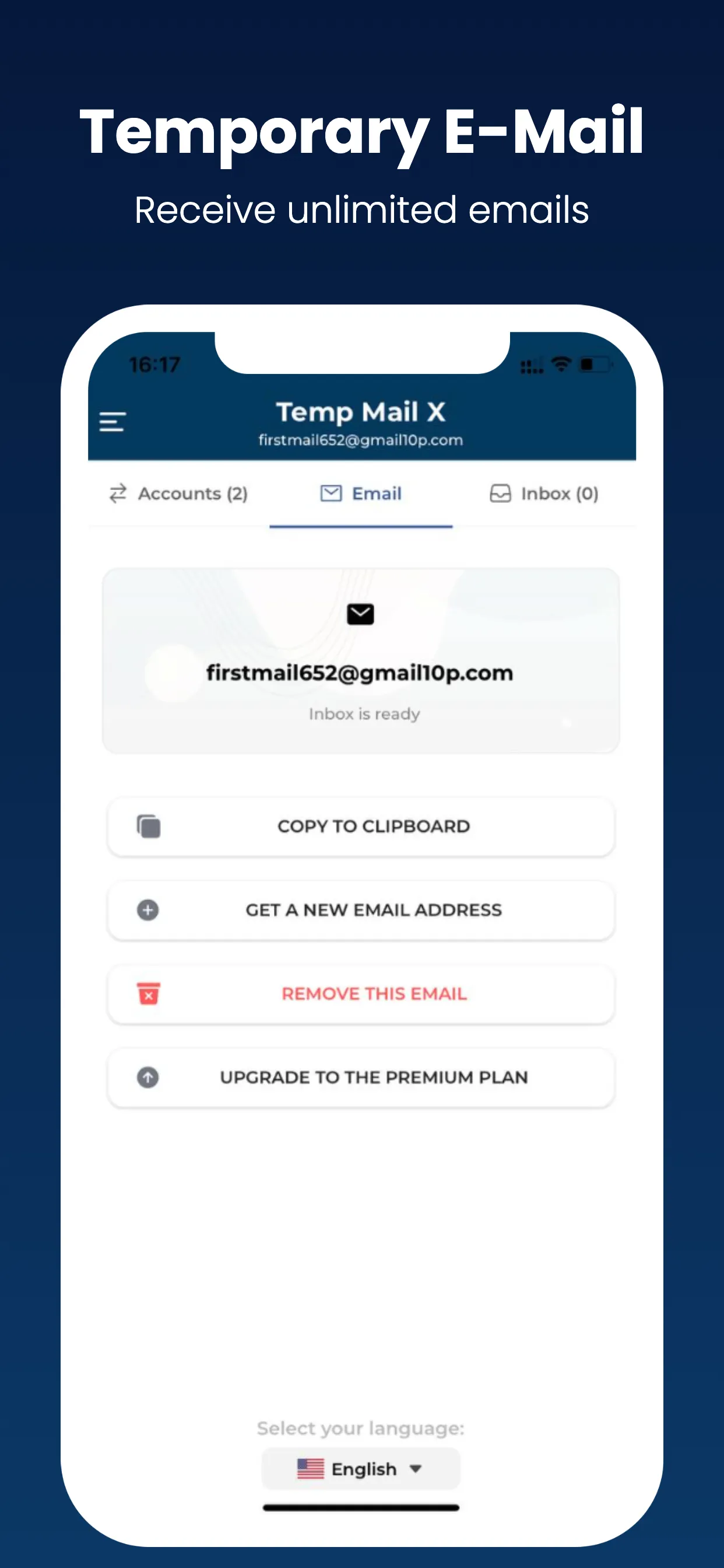 Virtual Mail - temp multi mail | Indus Appstore | Screenshot