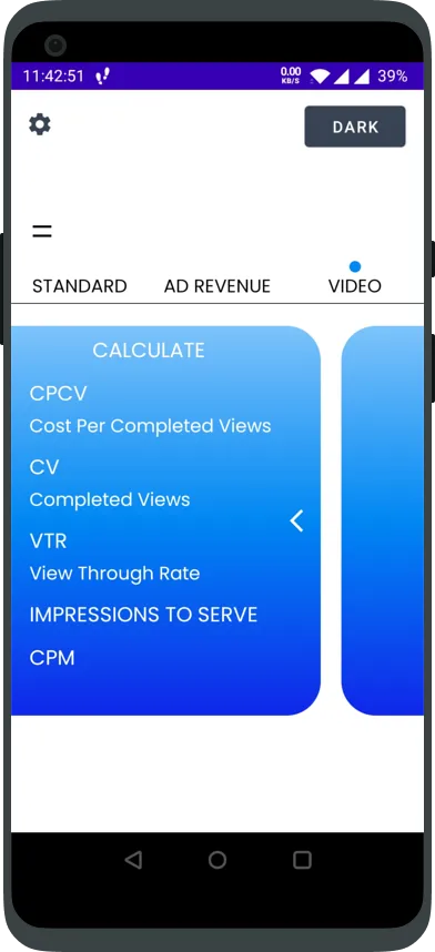 CPM Calculator | Indus Appstore | Screenshot