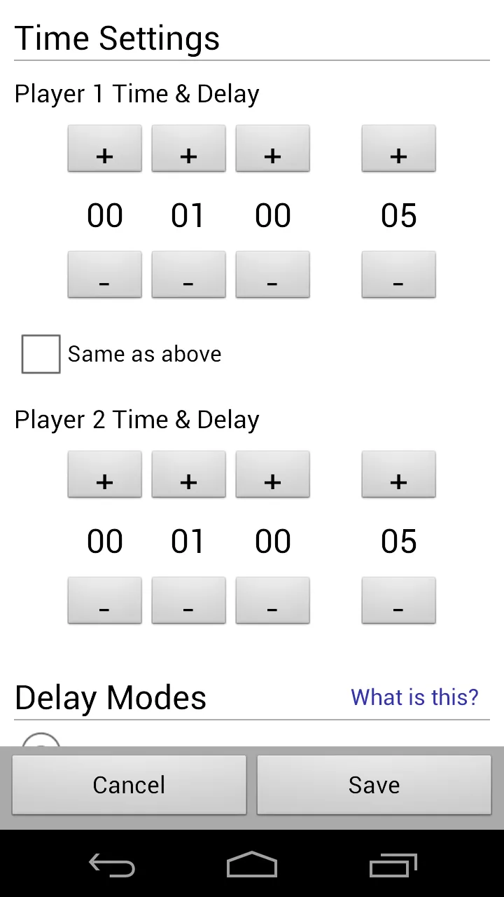 Chess Clock Timer | Indus Appstore | Screenshot