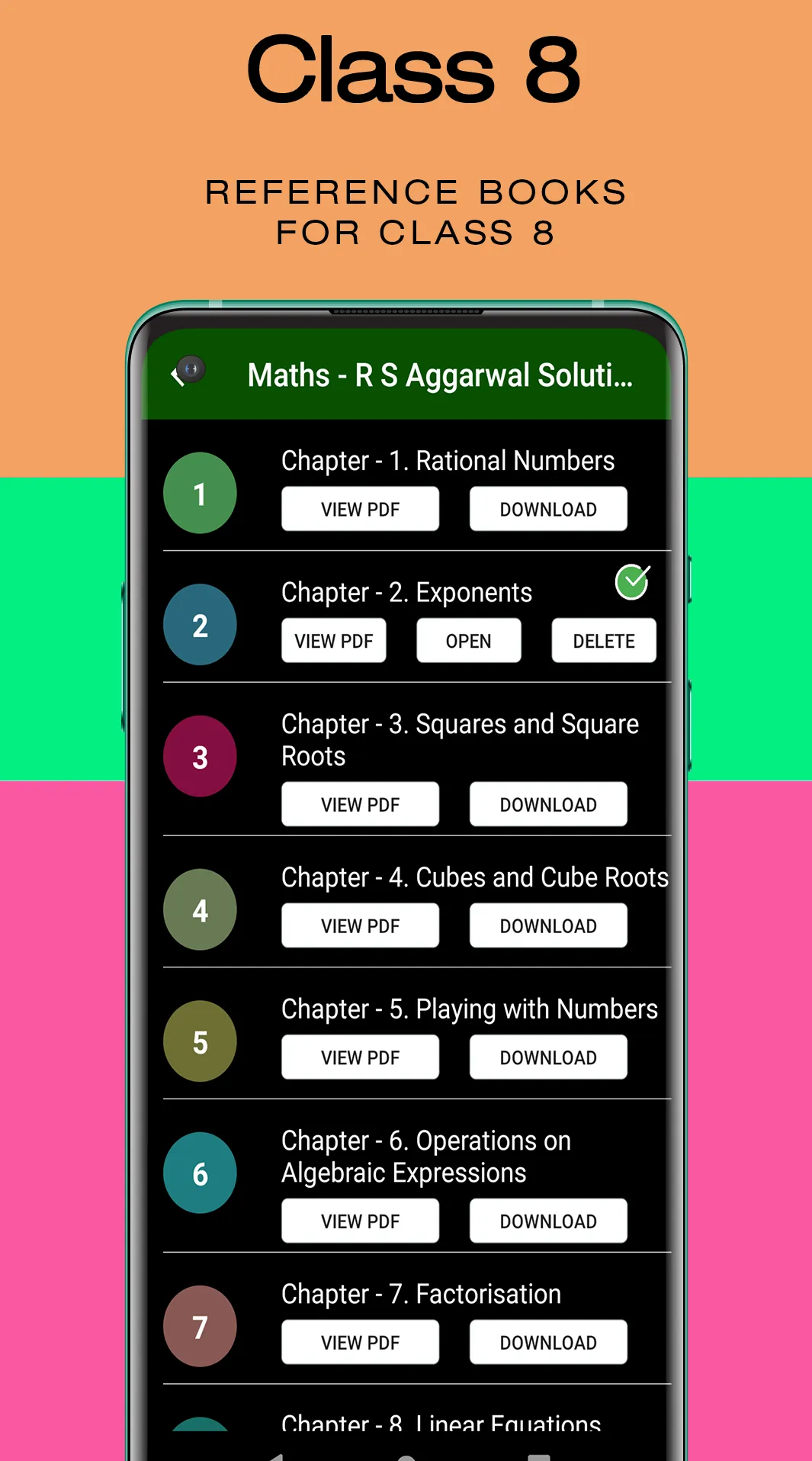 Offline Notes for Class 8 | Indus Appstore | Screenshot