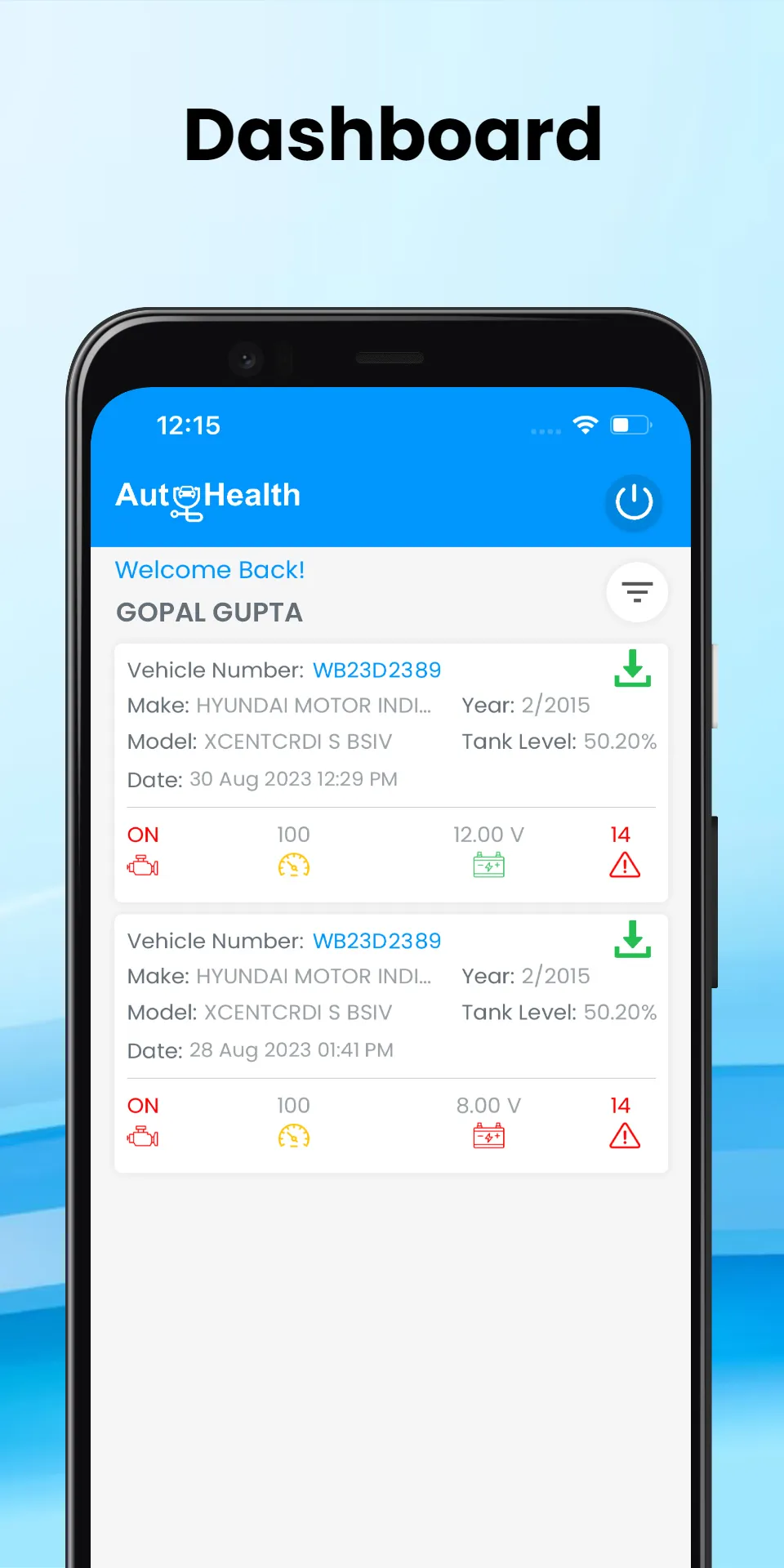 AutoHealth India | Indus Appstore | Screenshot