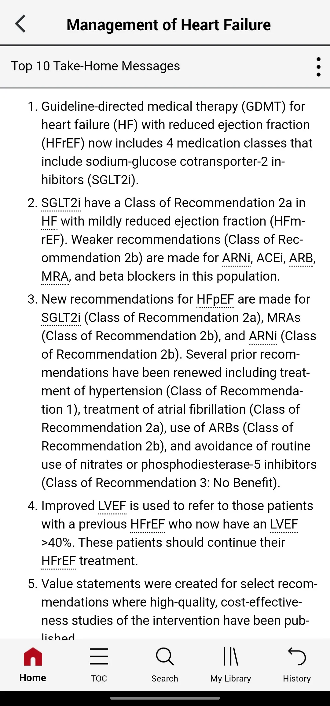 AHA Guidelines On-the-Go | Indus Appstore | Screenshot