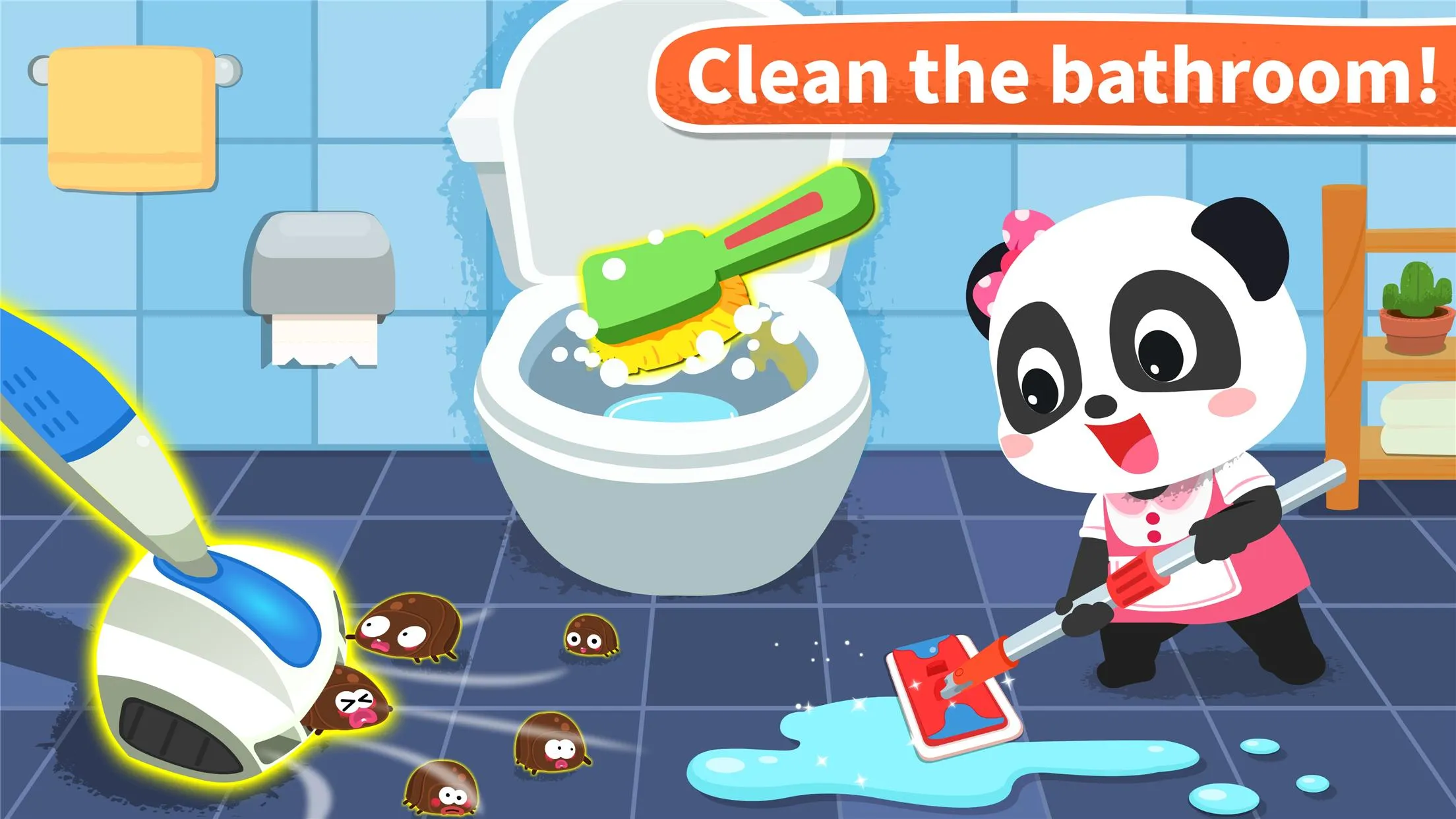 Baby Panda' s House Cleaning | Indus Appstore | Screenshot