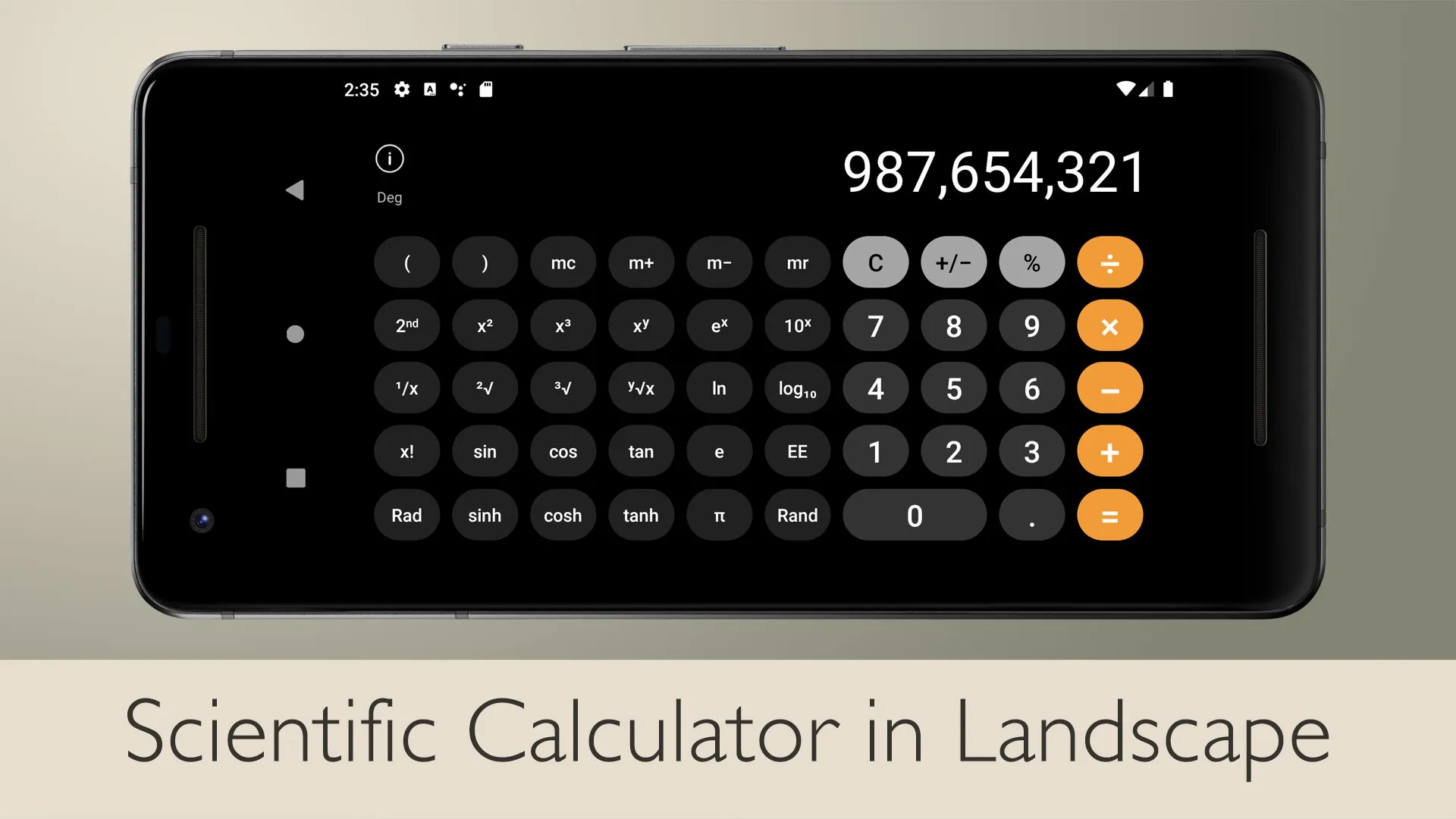 Calculator - iOS Edition | Indus Appstore | Screenshot