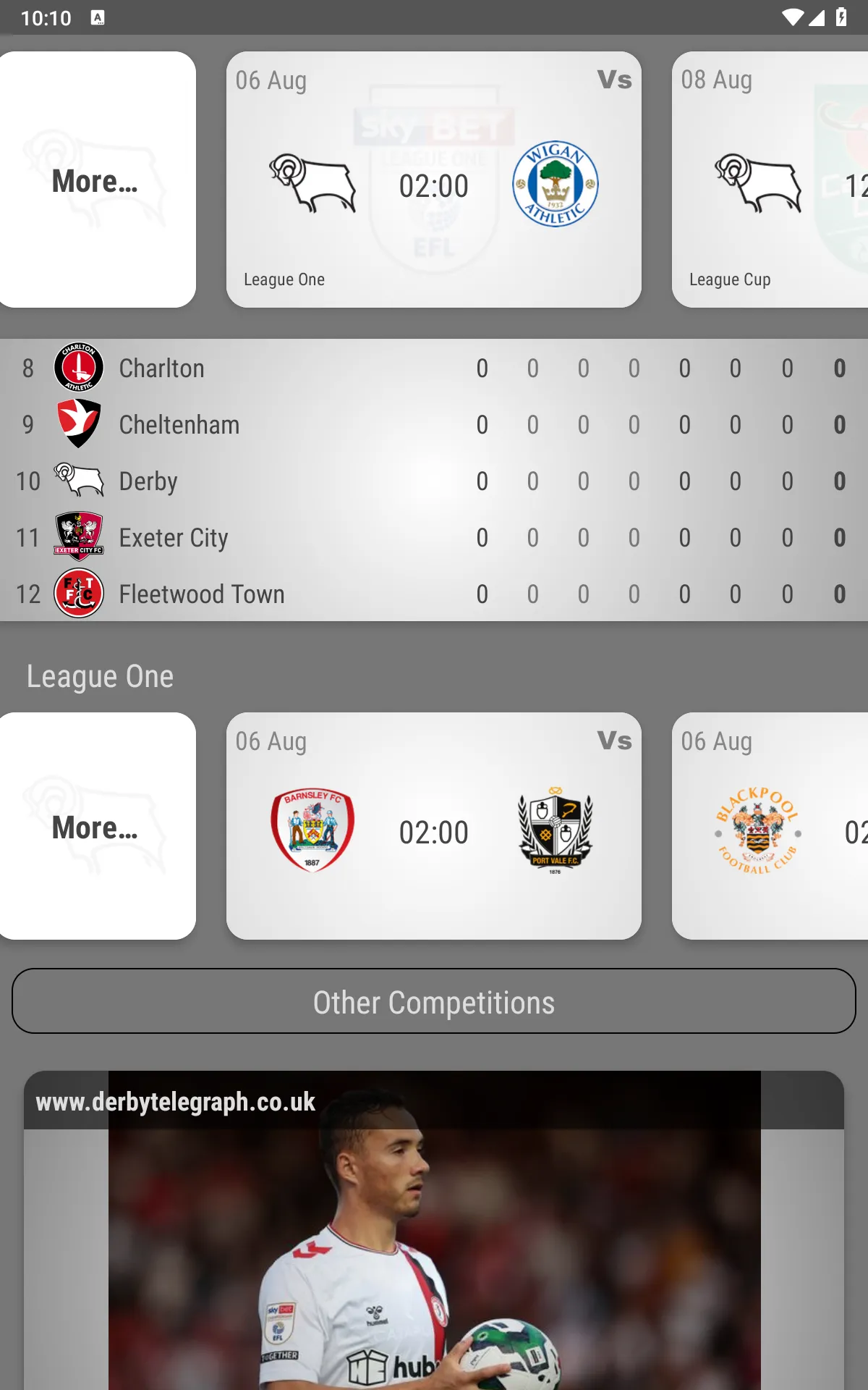 Derby County Fan App | Indus Appstore | Screenshot