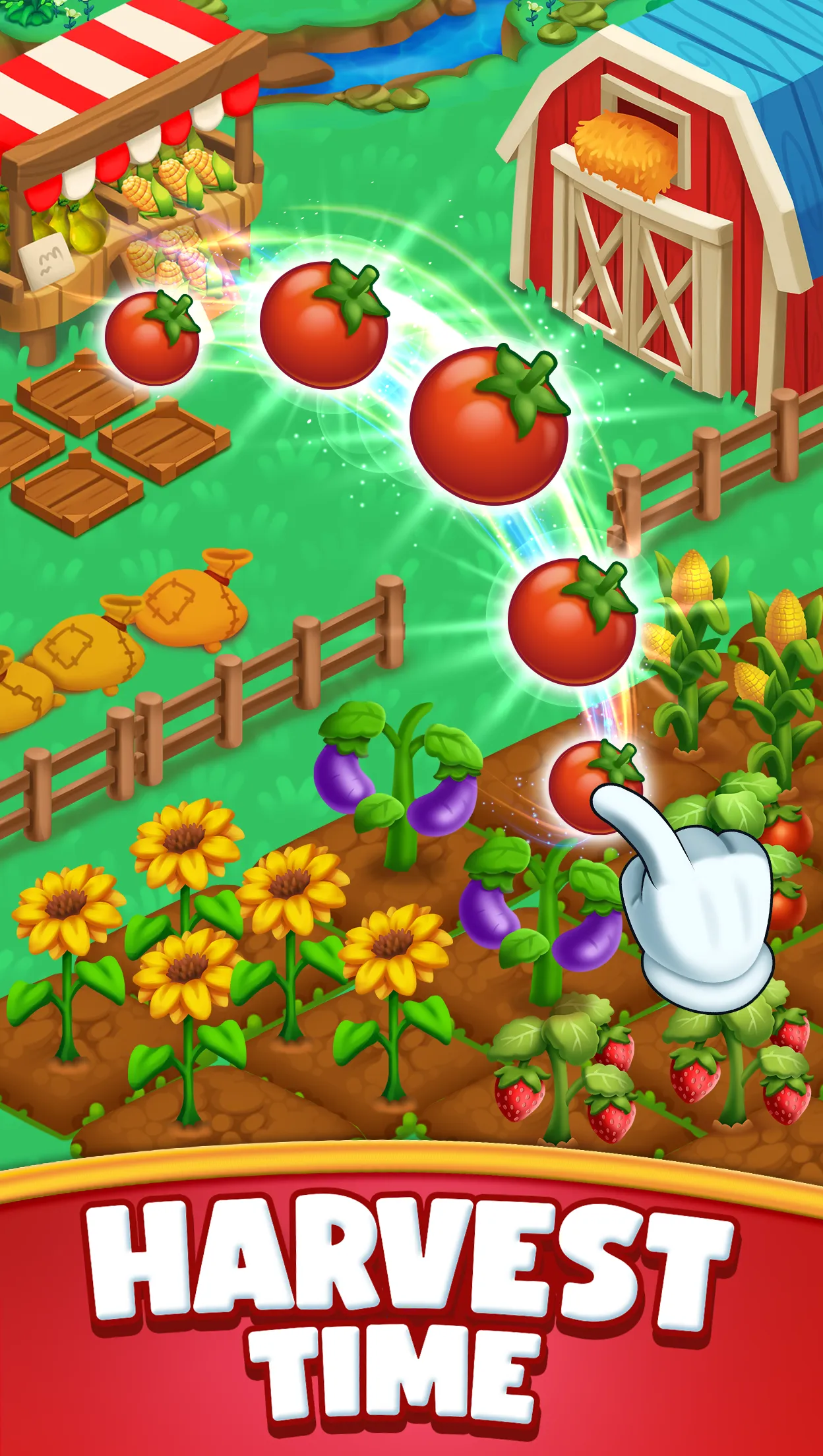 Farm Blast - Merge & Pop | Indus Appstore | Screenshot