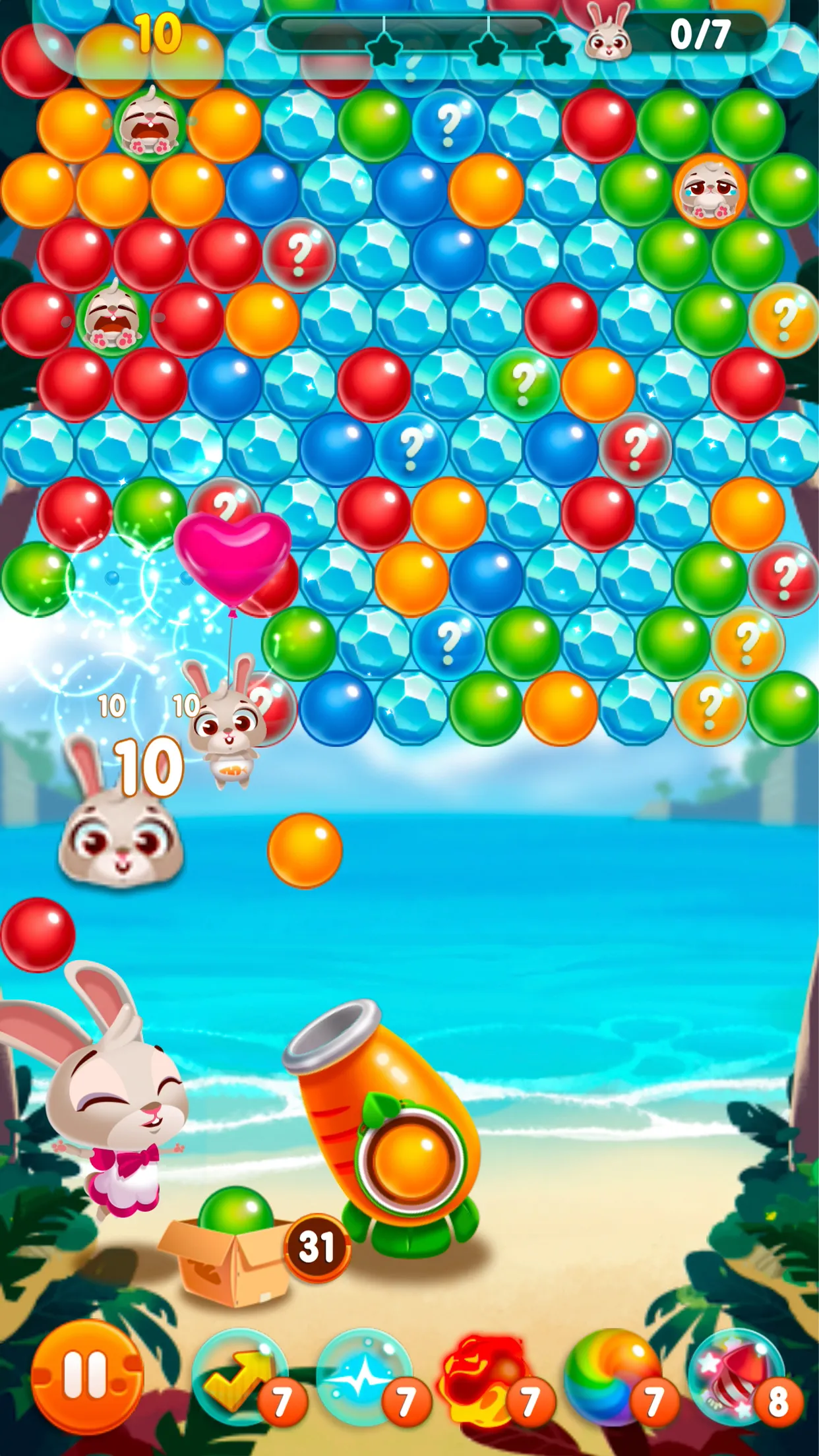 Bunny Pop | Indus Appstore | Screenshot