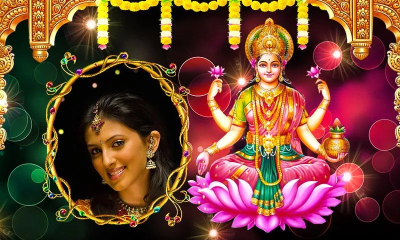 Lakshmi Puja Photo Frames HD | Indus Appstore | Screenshot