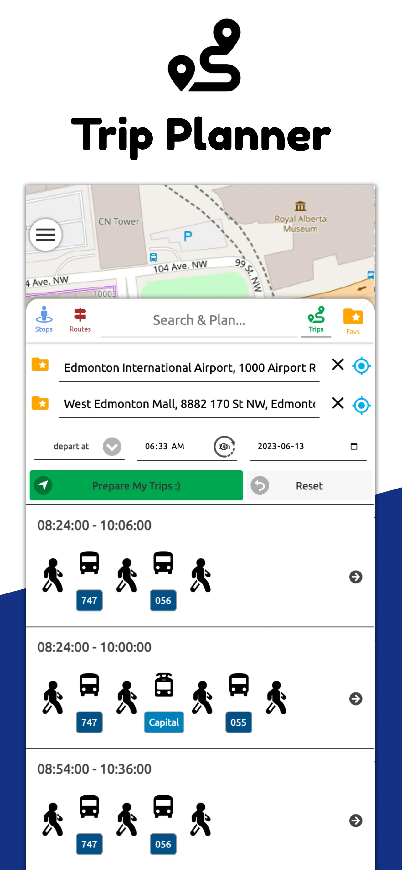 Edmonton Transit RT - ETS | Indus Appstore | Screenshot